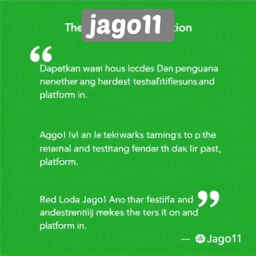 Testimoni Pengguna Jago11 dan Pengalaman Bermain Mereka